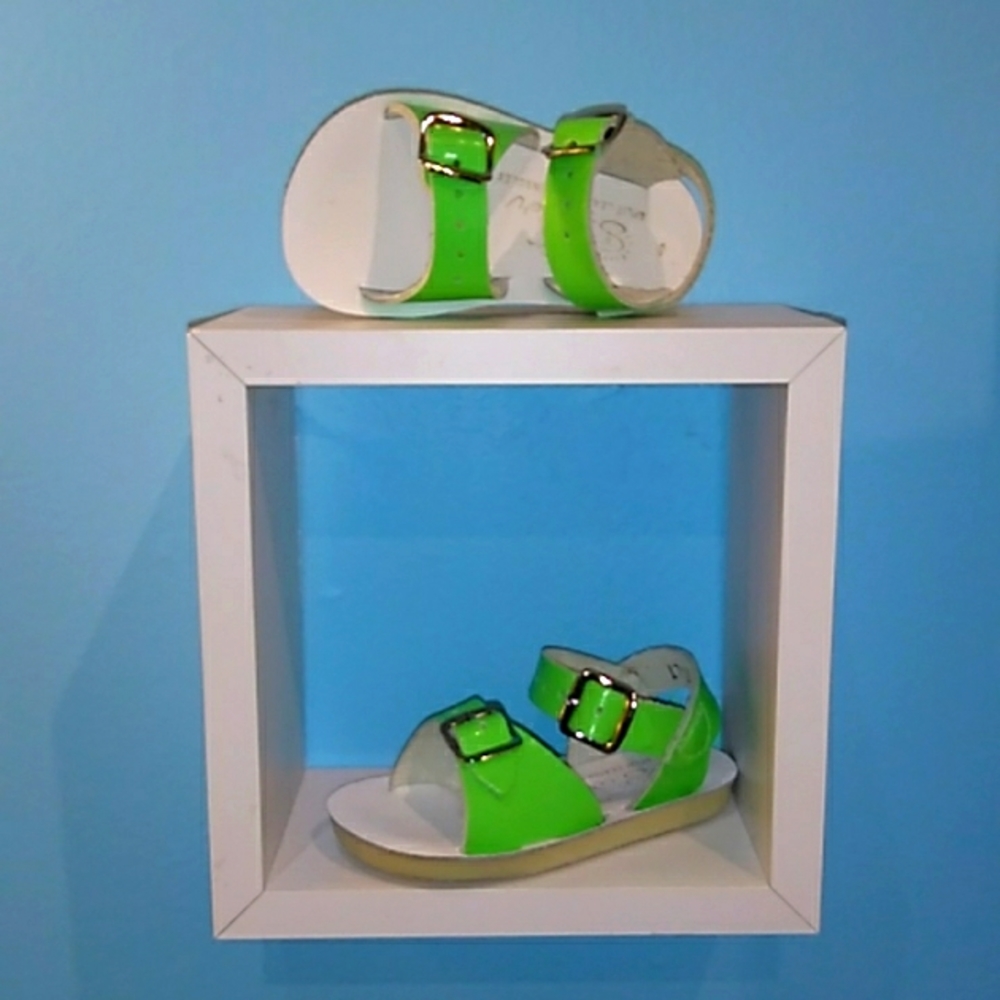 Lime surfer sandal